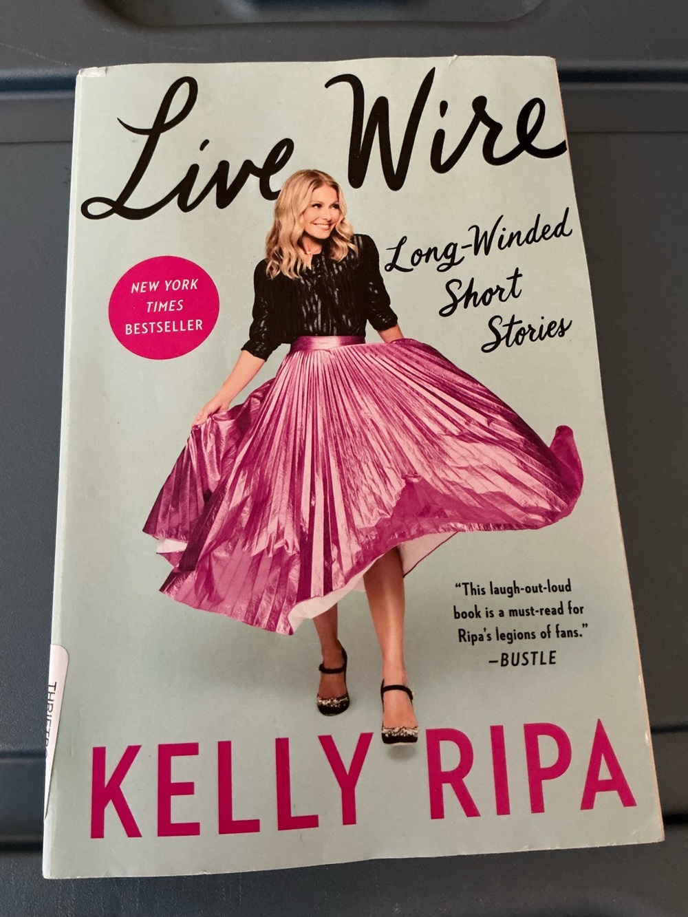 Kelly Ripa “Live Wire” Paperback Book